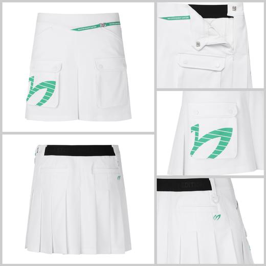 兔耳朵🐰家春夏新款女士大口袋款短裙来了！阔腿裙裤的设计是今年特别流行的裙型，特别显腿长也非常显瘦👍特殊定制面料，挺实有质感，🙏新颖又腰带撞色设计，上身太飒了，非常修饰腰部线条！ 商品图4