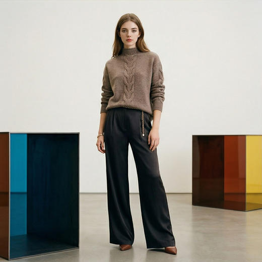 PALUOPO/PL立领女衫ET20108R-C/约重235g帕罗 商品图2