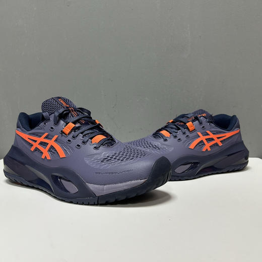 春季特惠💰360 Asics GEL-RESOLUTION X 舒适时尚潮流简约 减震 低帮 网球鞋 商品图3