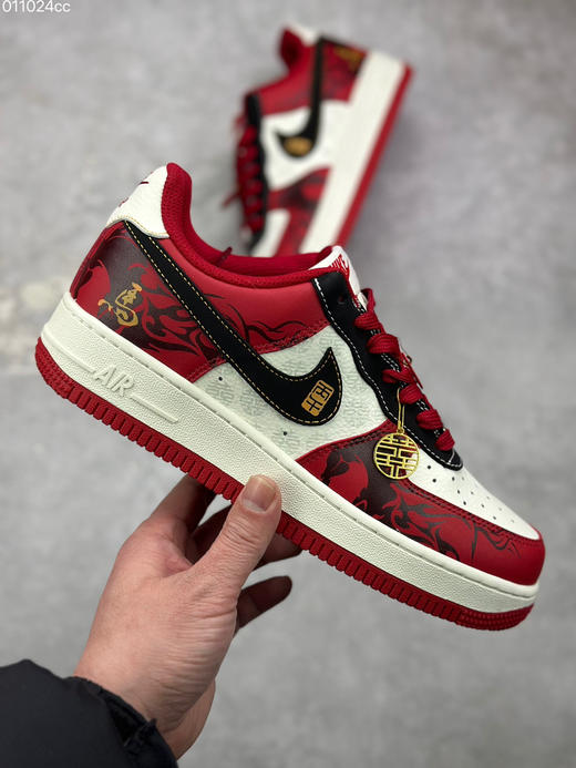 春季特惠💰430 高端定制 # Nk Air Force 1 '07 Low “马年限定” 空军一号板鞋 商品图3