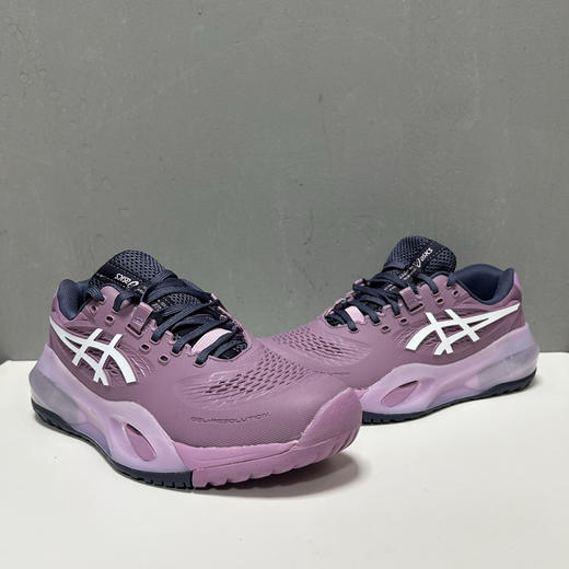 春季特惠💰360 Asics GEL-RESOLUTION X 舒适时尚潮流简约 减震 低帮 网球鞋 女款 商品图3