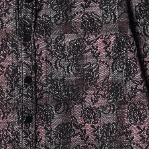 26CS40SDSA男士秋冬新款痞帅男装潮牌扎染植物花卉设计翻领长袖衬衫百搭 商品图2