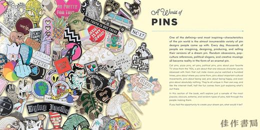 Pin Game Strong: Collect  Create  and Celebrate Your Ultimate Enamel Pin Collection / 徽章收藏进阶指南：收集、创作 商品图3