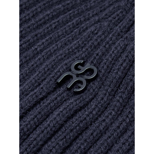 GXG帽子男冬季针织帽保暖舒适显脸小冷帽时尚简约 商品图4