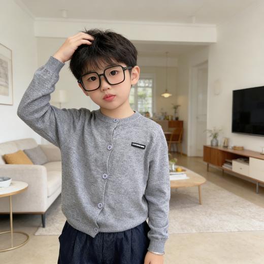【不要错过这件开衫‼️39.9/件】多巴胺儿童毛衣针织开衫软糯男女童同款90-160码外套韩系聚 商品图7