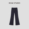 ROMI STUDIO“都市休闲”100%长绒棉绳染微喇修身牛仔裤 RWBWX41505 商品缩略图0