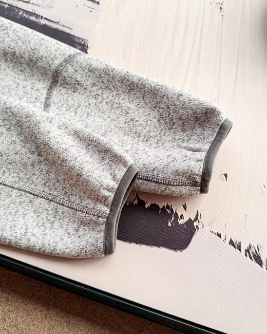 F0304118百搭针织立领抓绒保暖运动风连帽防风透气夹克外套 商品图14