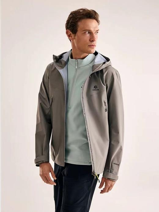 F030485春款半开功能长袖T恤速干透气吸湿排汗轻量打底衫 商品图5