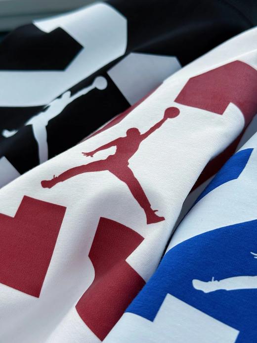 F030439透气不闷汗凉感棉感运动风飞人印花圆领短袖儿童T恤 商品图9