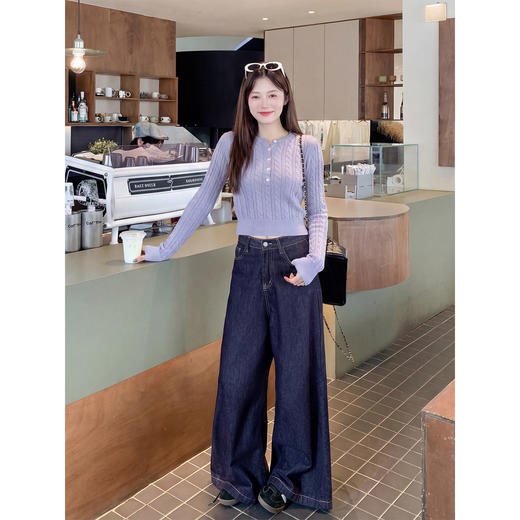 <曾小咸推荐>3.5现货秒杀 ！微信超特价！韩系麻花短款针织衫 日常199.99 立减120 秒杀79.99！！ 商品图2