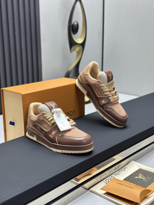 春季特惠💰650 LV 公司级 # 驴牌 Trainer 低帮休闲板鞋 商品图2