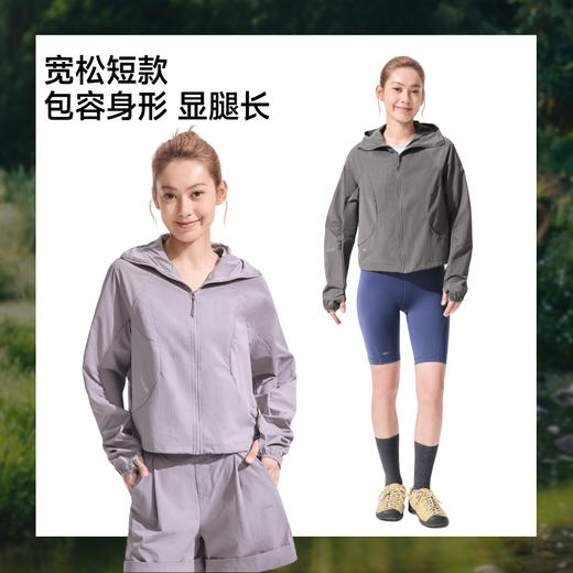 【26春夏新品】蕉下女士轻薄晴雨防晒衣（短款）WR001 商品图4