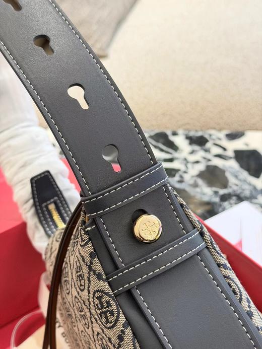 F030454实用日常有质感加宽肩带老花单肩腋下盒子包 商品图4