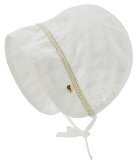 拉比配饰i6-1提花BB帽米白LZED103601