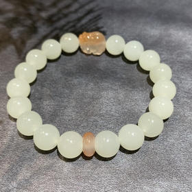 【御珠宫坊】和田玉手串