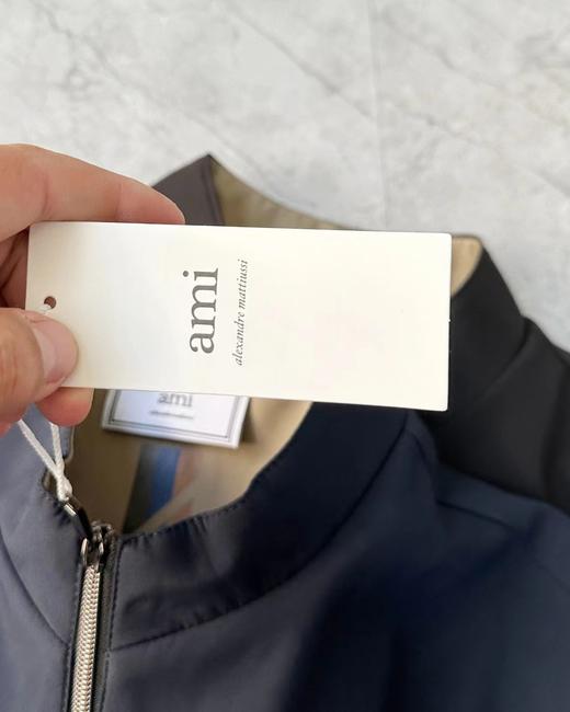 F030401春季新品新款时尚商务立领设计刺绣logo男士夹克外套 商品图6