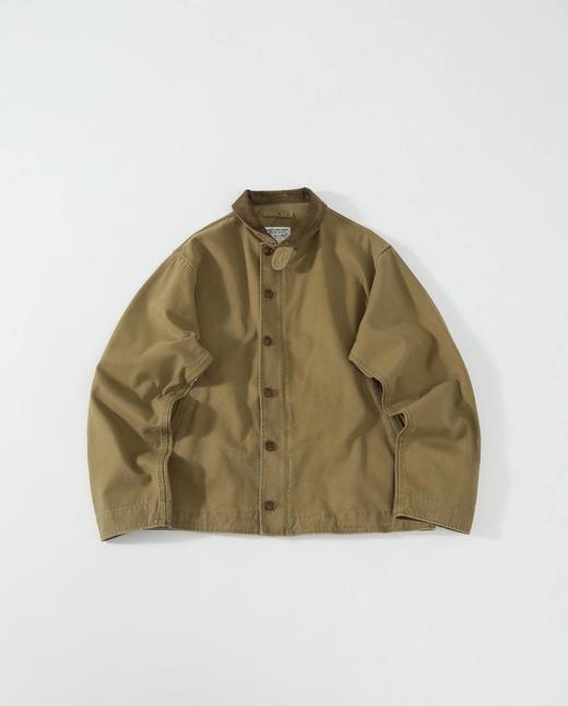 F030444三色齐发灯芯绒领拉链复古舒适工装甲板服外套夹克 商品图3