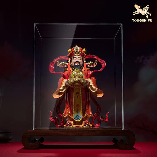 铜师傅《财到我家》财神爷铜摆件 家居工艺品 新年开业礼物 商品图1