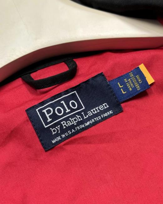 F0304113纯色刺绣Logo拉链哈林顿夹克男款黑色老钱风老干部外套 商品图14