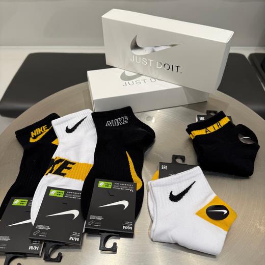 新年第一福利款！NIKE男袜礼盒袜 短袜五双装，耐克袜子 商品图3