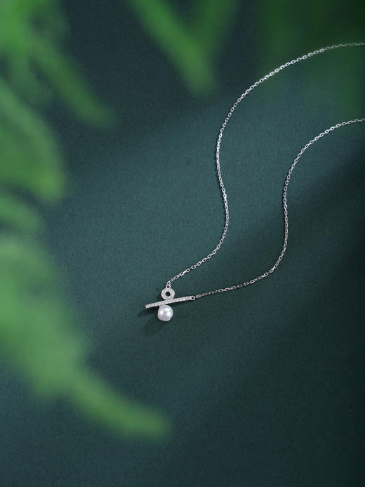 子佩集【百分之爱】银S925珍珠惜王妃套链项链【QJTL005】百分号2602 商品图3