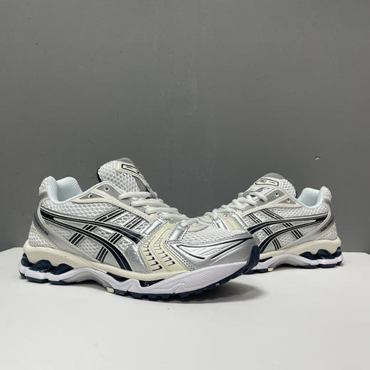 春季特惠💰360 Asics Gel-Kayano 14 缓震保护 运动 网布皮革 低帮跑步鞋 男女同款 商品图3