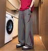F030443新款高品质春舒适有型男女同款拼接潮流休闲裤长裤 商品缩略图3