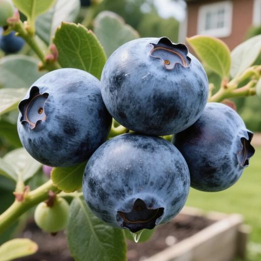【顺丰空运】云南抚仙湖花腰锦程 F6脆甜蓝莓 新鲜果枝高山新鲜水果 - BHYJC 商品图0