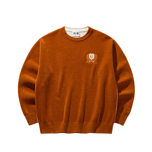 安踏樊振东系列 | 男女同款休闲针织卫衣圆领套头长袖172628703R 商品图5