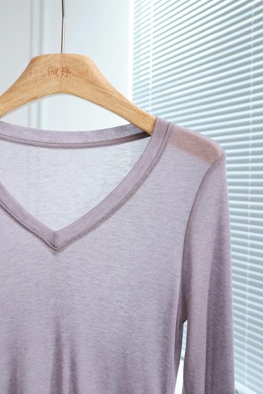 云感氧气|百搭修身羊毛绵绵T恤 商品图6