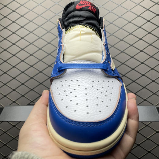 春季特惠💰430 公司级 # Travis Scott x Air Jordan 1 AJ1乔1低帮倒钩 商品图8