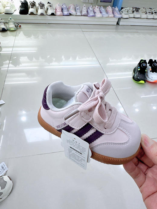 26春季 小灰熊 H8038 皮面粉22.27.28码 商品图0