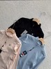 F030476立领青春减龄柔软亲肤收腰时髦长袖打底衣拼接剪裁上衣 商品缩略图1