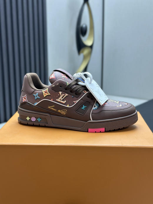 春季特惠💰650 LV 公司级 # 驴牌 Trainer 低帮休闲板鞋 商品图8