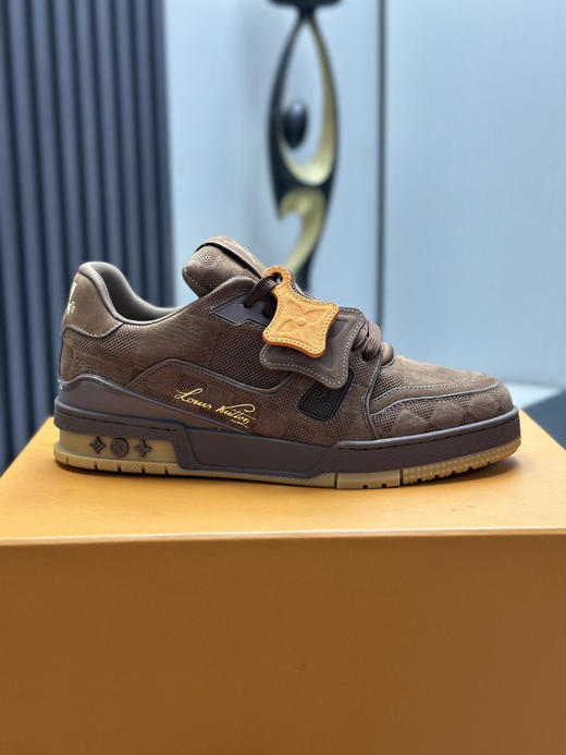 春季特惠💰650 LV 公司级 # 驴牌 Trainer 低帮休闲板鞋 商品图8