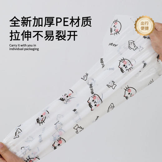 【高位防水❗特厚耐磨】新款一次性鞋套成人儿童雨天防水雨鞋套PE中筒耐磨高筒防雨脚套。rh 商品图2