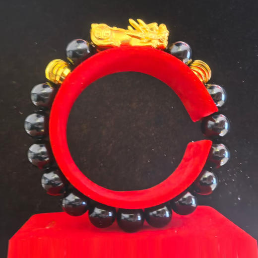 【3.8女神节特惠】黑曜石貔貅手串 商品图0