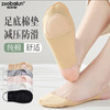 【9.9秒❗️减压防滑前掌船袜】甄选优质纯棉面料，柔软亲肤，吸汗透气，足底加厚棉垫，缓冲前掌压力「久穿不累脚」防滑不掉跟袜子高跟鞋半掌隐形浅口女士吊带船L 商品缩略图0