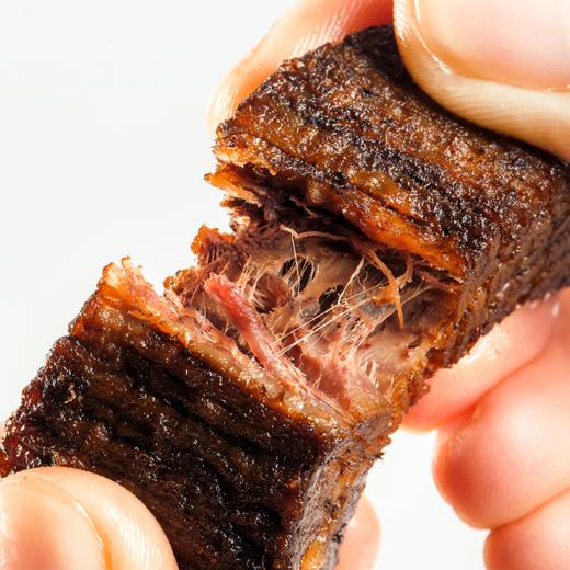 味蕾觉醒 收汁卤牛肉 安心配料 零糖 高蛋白原切牛肉条 无汤汁开罐即食 商品图4