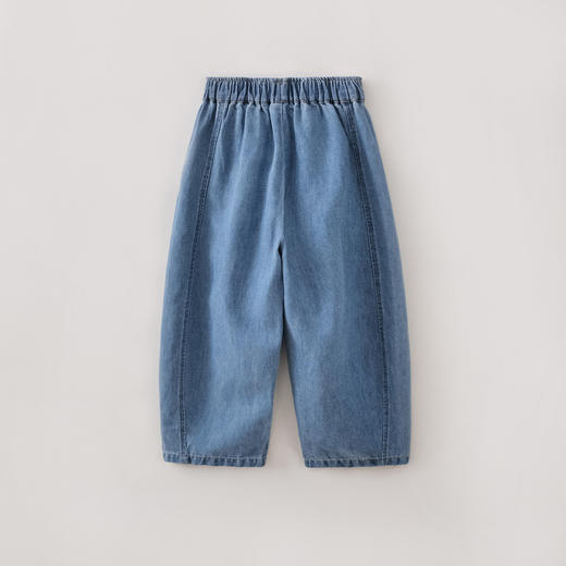 马克珍妮松弛牛仔女童汉麻香蕉裤2026年春装新款560957 商品图1