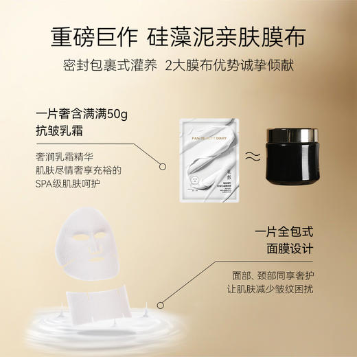 【春日膜Fan生】胜肽凝时抗皱乳霜面颈膜 50g*4片/盒 商品图1