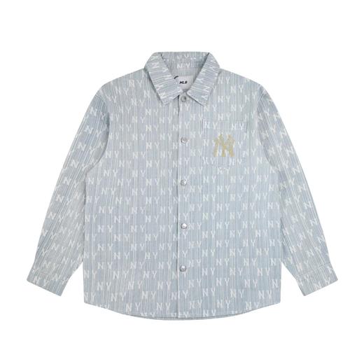 F030419早春新品满印字母水洗牛仔复古宽松版型外套男女同款 商品图9