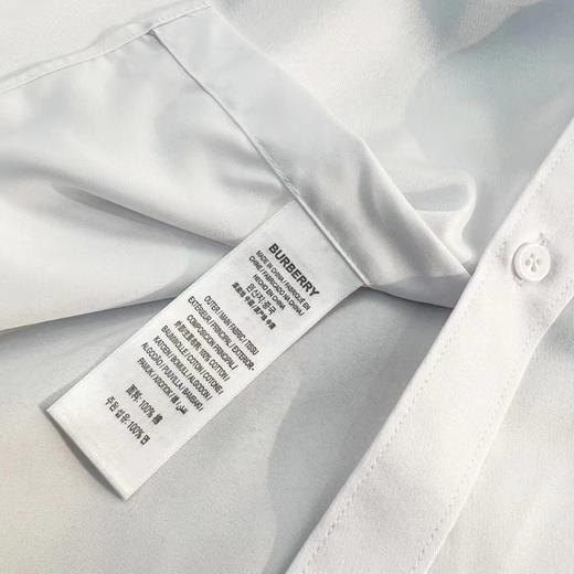 F030491简单基础款弹力棉府绸面料纯色长袖衬衫 商品图8