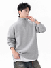 情侣卫衣立领男冬季新款长袖落肩袖宽松秋冬男装美式高级男士上衣 商品缩略图2