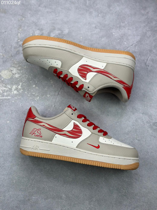 春季特惠💰430 高端定制 # Nk Air Force 1 '07 Low “马年限定” 空军一号板鞋 商品图4