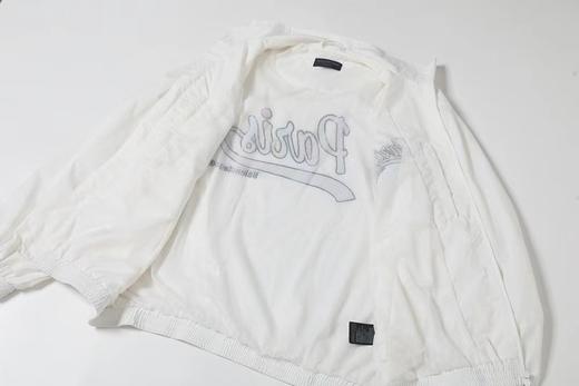 F0304126男女日常超宽松小高立领下摆松紧束腰设计网布冲锋衣外套 商品图1