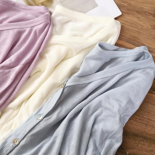 东方春韵🌿TOP打底【天丝腈纶·清风开衫】买一送一！进口天丝奢纺，轻裹半生雅致｜轻薄保暖，高弹抗变形久穿不松垮｜一衣顶四件，通勤踏青皆合宜！ 商品图7