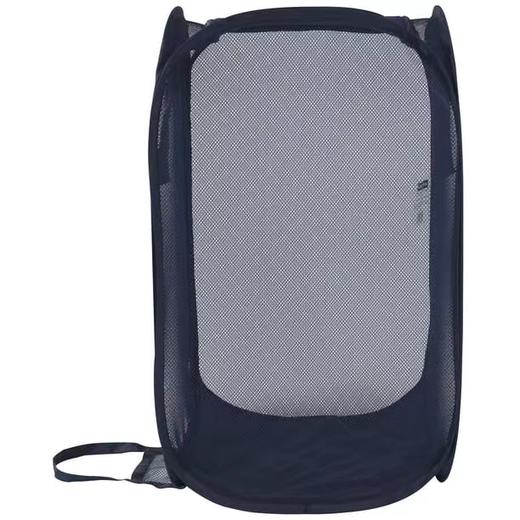 F030474大容量可折叠手提透气网格多功能收纳篮两个一组洗衣篮 商品图4