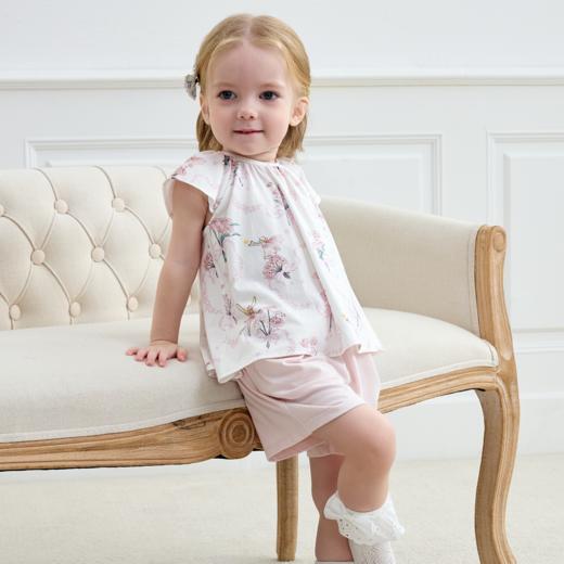 【女童背心短裤家居套装】Domiamia女童背心短裤家居套装 商品图3