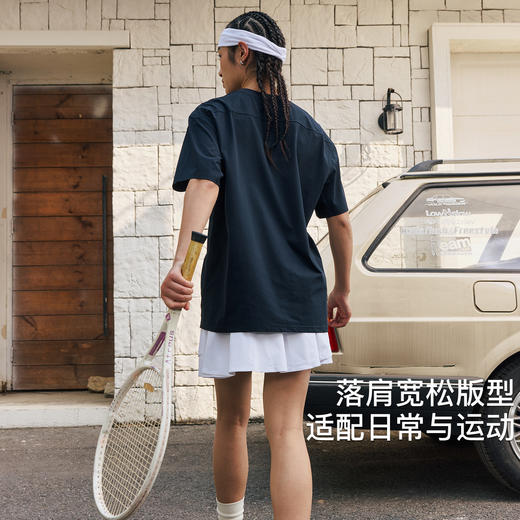 录士LUSHISI破格主题短袖棉感亲肤吸湿排汗速干运动潮流篮球短袖 商品图4